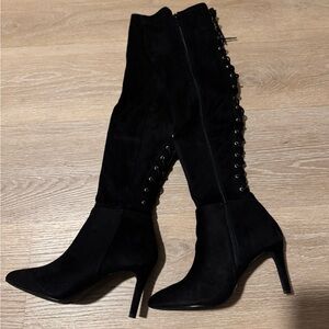 Torrid Elegant Black Knee-High Women's Boots